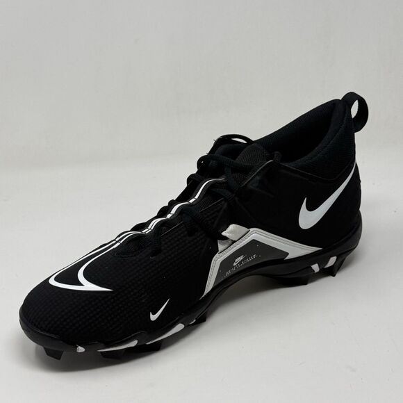 Nike Alpha Menace 3 Shark Football Cleats Shoes Mens 13 W Wide Black CV0584-010 main image 12